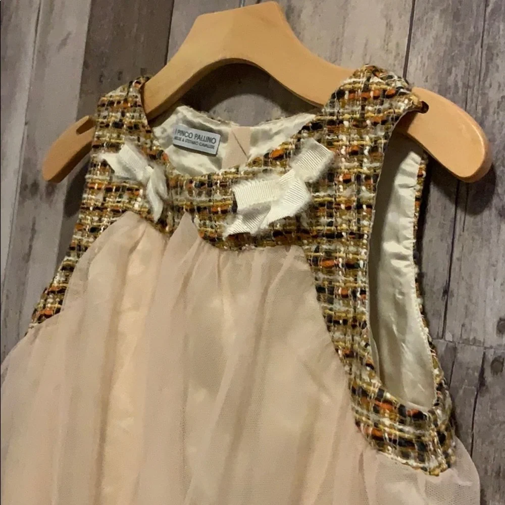 1950 I Pinco Pallino Tulle Butterly Dress size 10